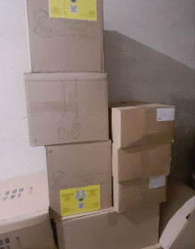 Nova Poshta Humanitarian — donated baby food