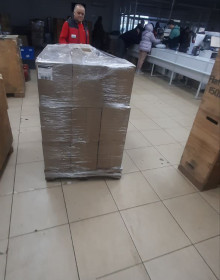 Nova Poshta Humanitarian — donated baby food