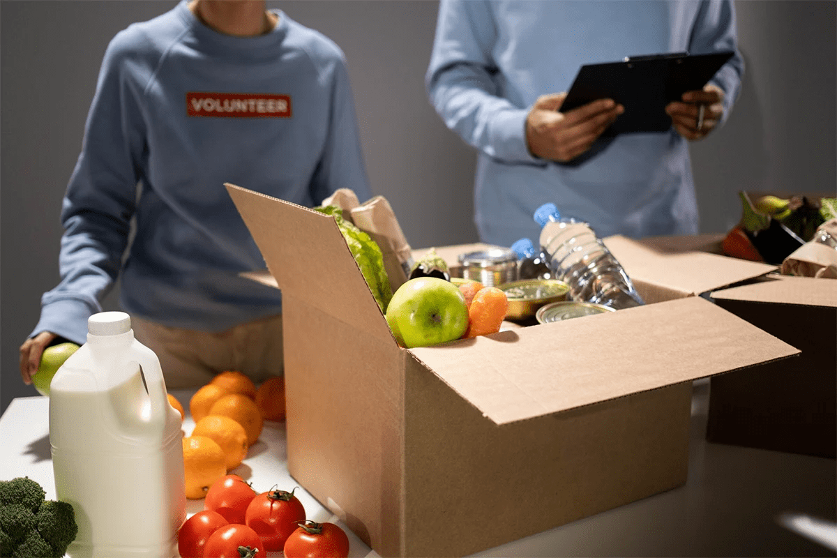 150 kits d'épicerie pour les habitants de Kiev et Vasylkiv