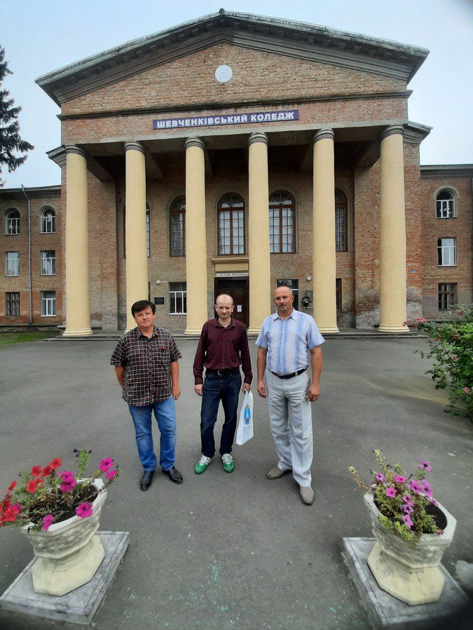 Une réunion a eu lieu avec le directeur du Collège Shevchenko de l'Université nationale d'horticulture d'Ouman Potabenko Oleksandr Anastasiyovych