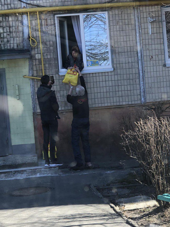 Les gens sont très reconnaissants de l'aide de "Kyivhlib"