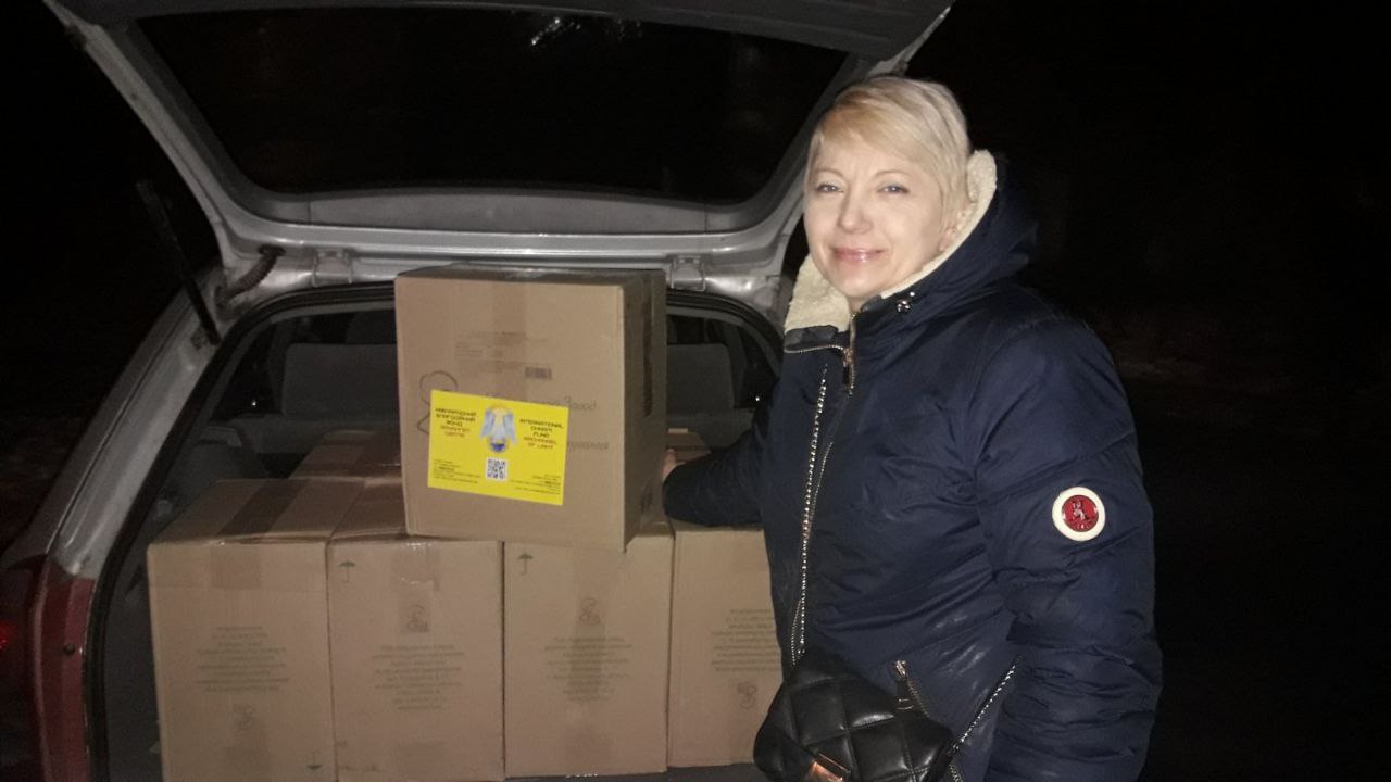 Nova Poshta Humanitarian — don de nourriture pour bébé